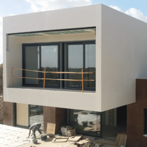 Vivienda unifamiliar en construcción en Huelva
